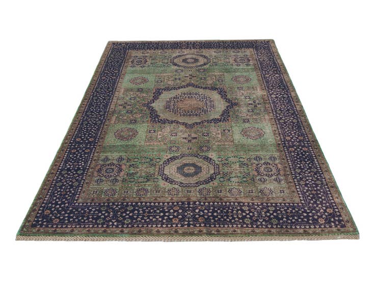 Detail image of 5' x 8' 5 Hand Knotted Mamluk Ziegler Rug