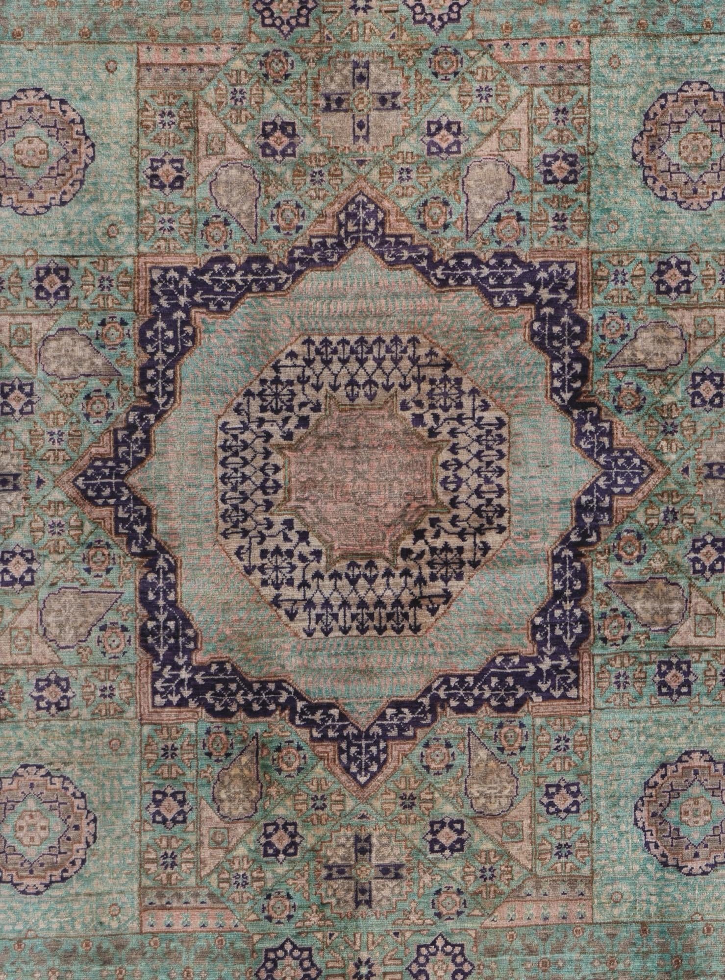5' x 8' 5 Hand Knotted Mamluk Ziegler Rug