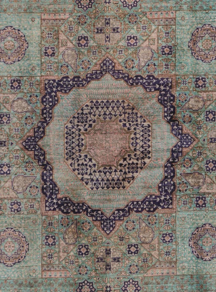 Detail image of 5' x 8' 5 Hand Knotted Mamluk Ziegler Rug