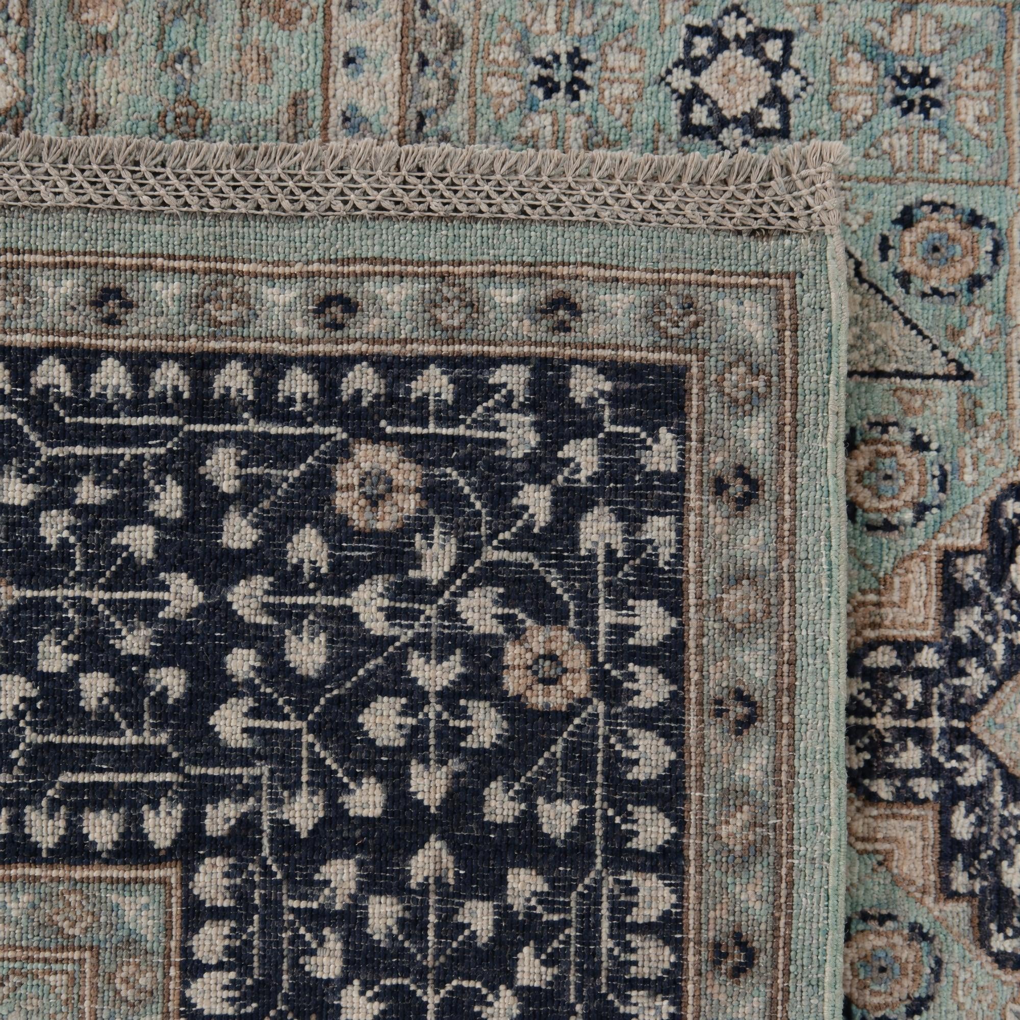 155cm x 255cm anudado a mano Mamluk Ziegler Alfombra