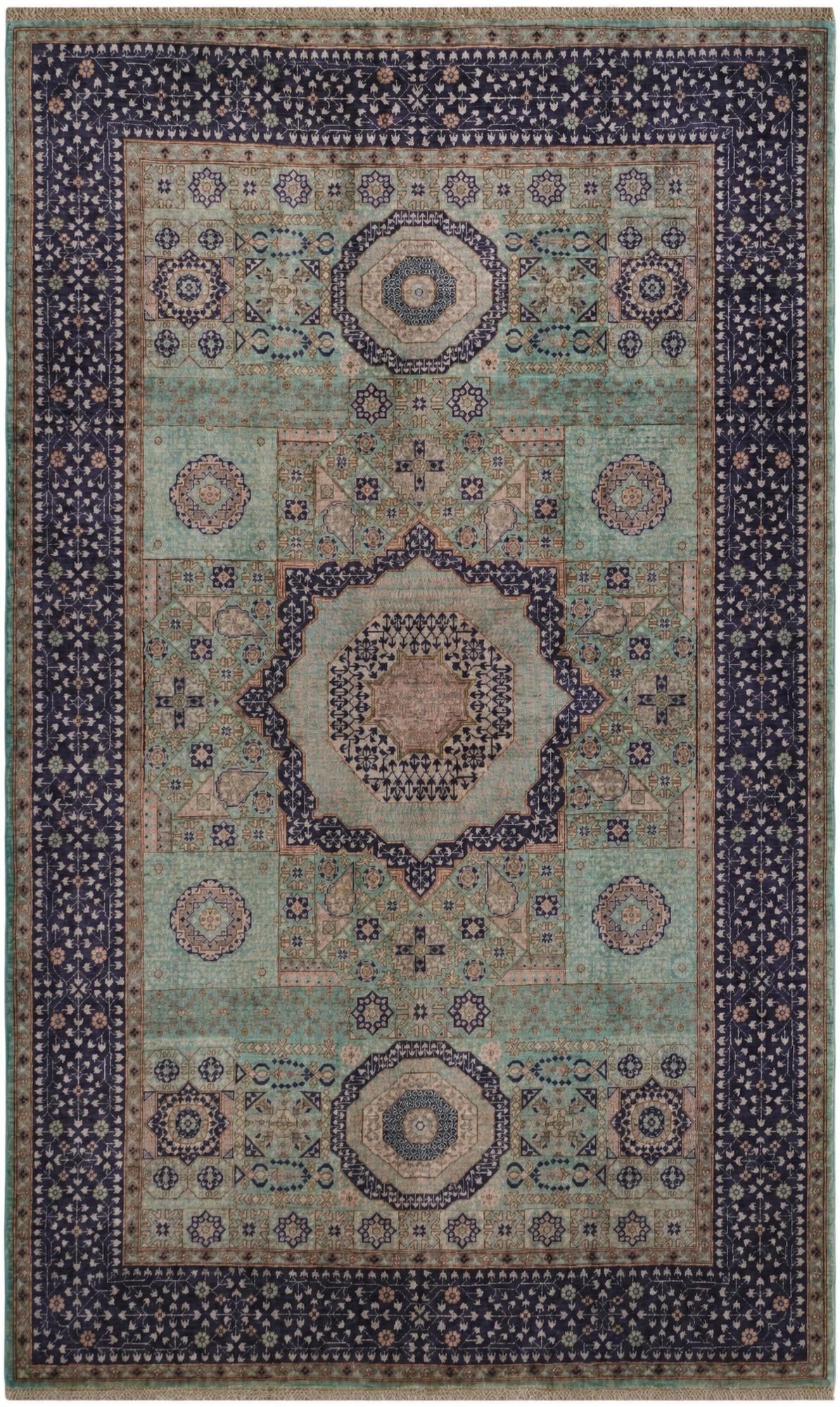 5' x 8' 5 Hand Knotted Mamluk Ziegler Rug