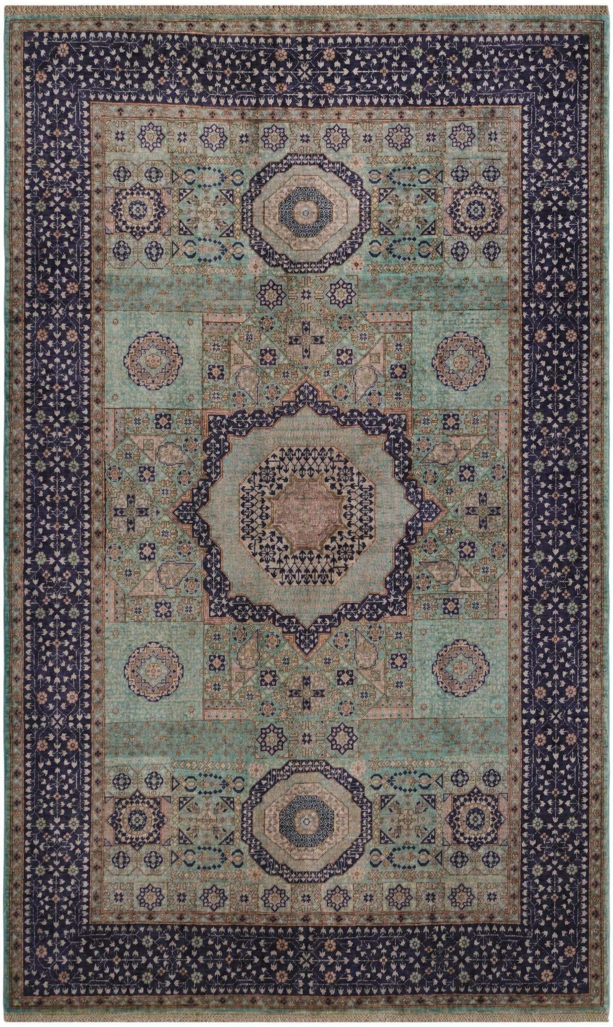 5' x 8' 5 Hand Knotted Mamluk Ziegler Rug