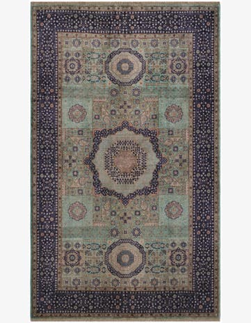 5' x 8' 5 Hand Knotted Mamluk Ziegler Rug