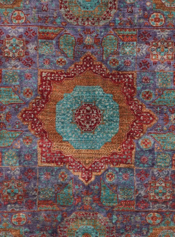 5' x 6' 5 Hand Knotted Mamluk Ziegler Rug