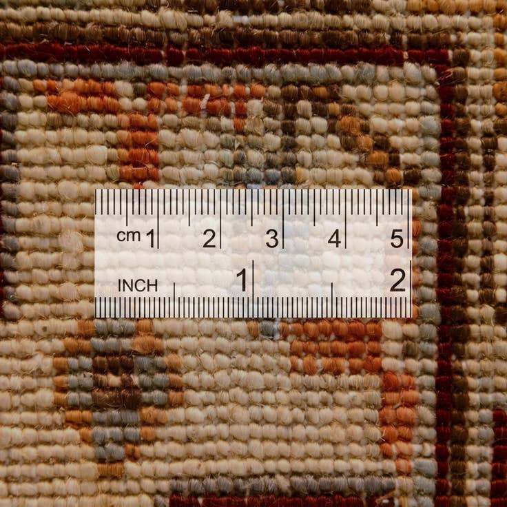 Detail image of 8' 2 x 9' 9 Hand Knotted Mamluk Ziegler Rug