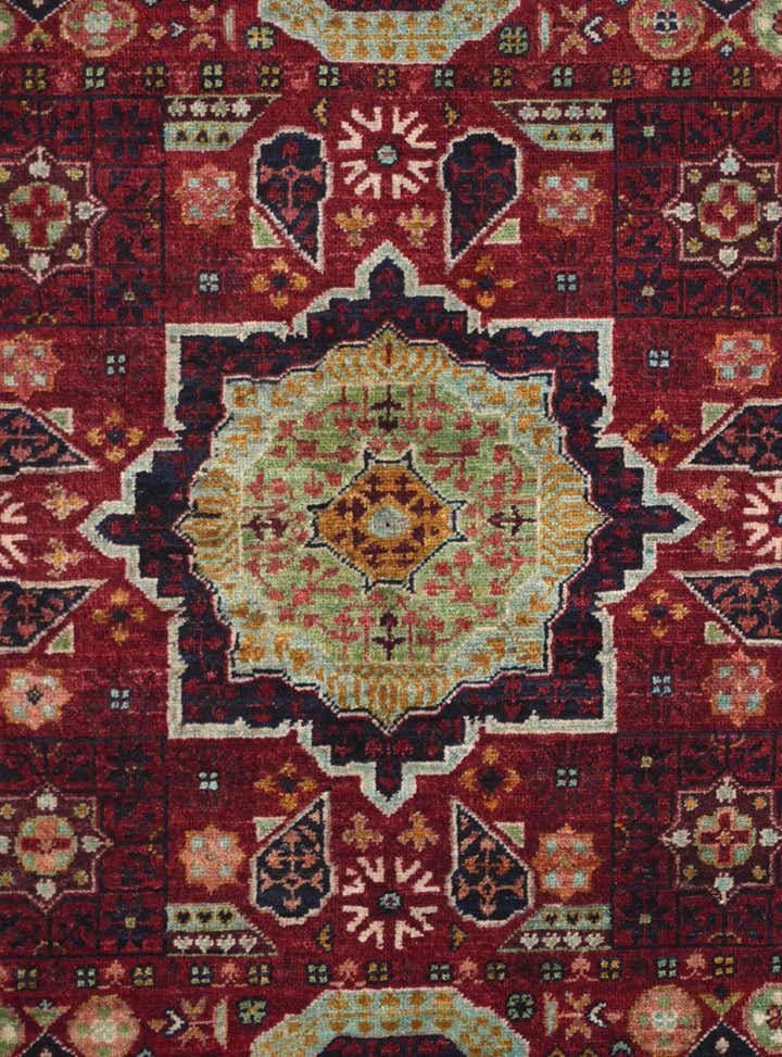 2' 6 x 4' Hand Knotted Mamluk Ziegler Rug