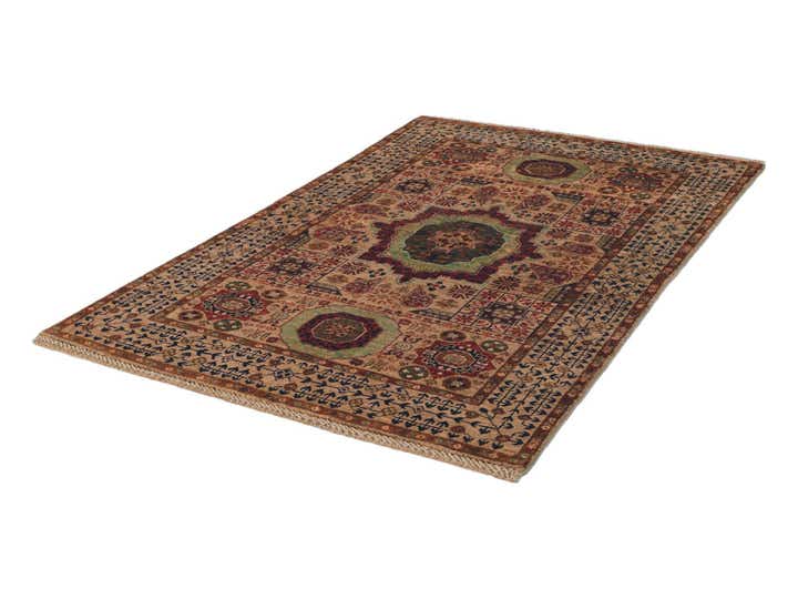 3' 3 x 5' 1 Hand Knotted Mamluk Ziegler Rug
