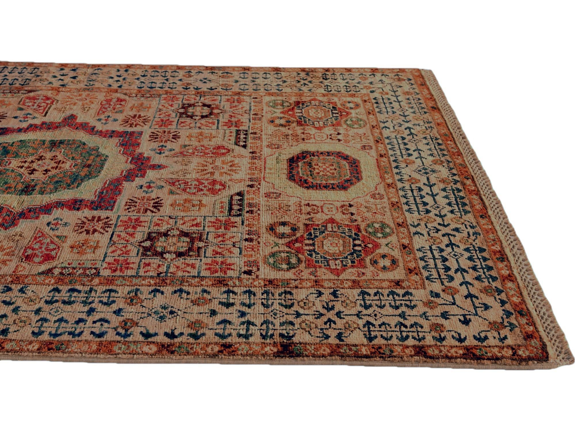 3' 3 x 5' 1 Hand Knotted Mamluk Ziegler Rug