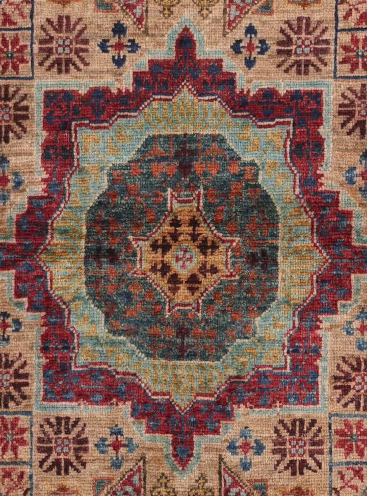3' 3 x 5' 1 Hand Knotted Mamluk Ziegler Rug