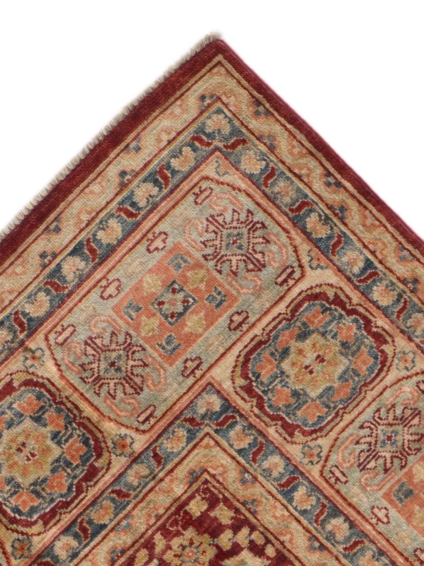 7' 1 x 9' 9 Hand Knotted Mamluk Ziegler Rug