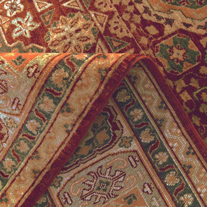 7' 1 x 9' 9 Hand Knotted Mamluk Ziegler Rug