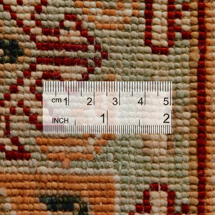 Detail image of 7' 1 x 9' 9 Hand Knotted Mamluk Ziegler Rug