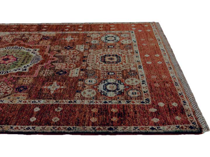 3' 5 x 5' Hand Knotted Mamluk Ziegler Rug