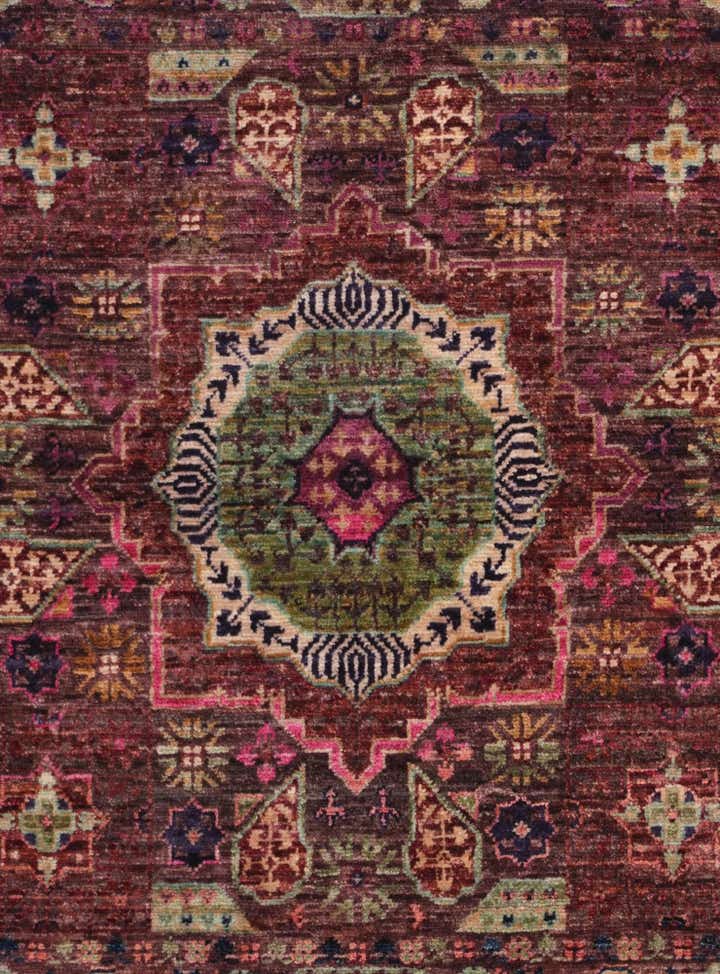 3' 5 x 5' Hand Knotted Mamluk Ziegler Rug