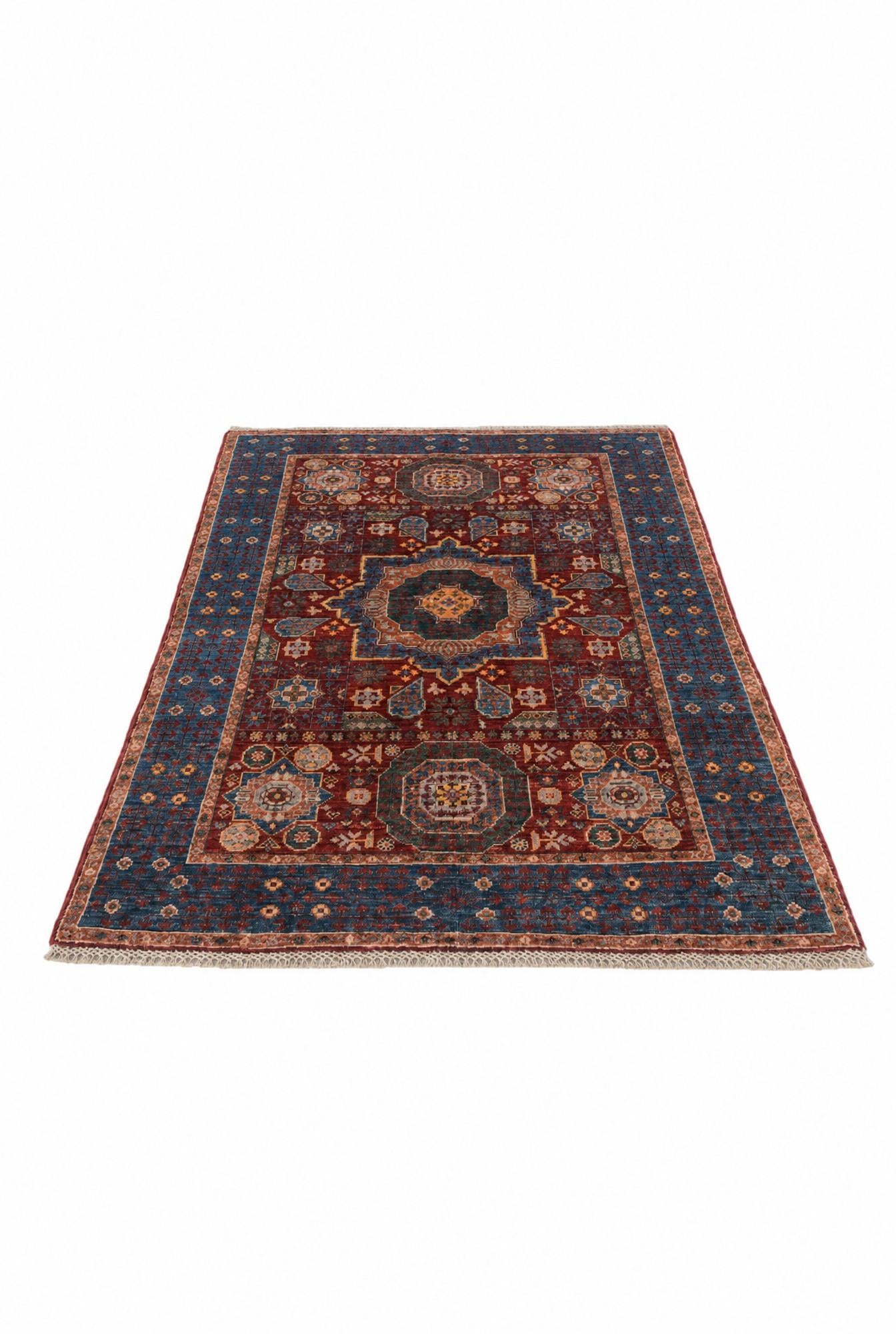 3' 3 x 5' 1 Hand Knotted Mamluk Ziegler Rug