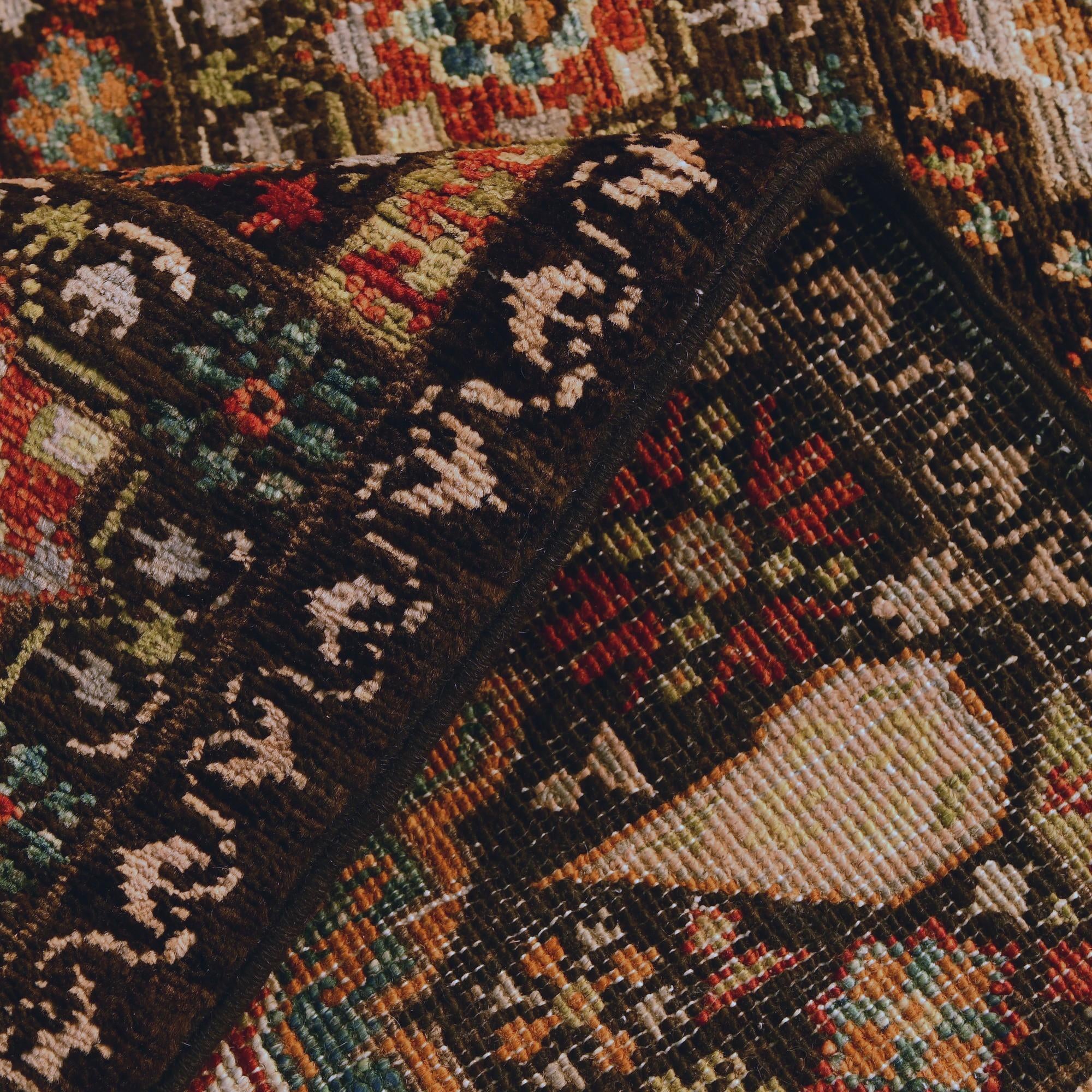 2' x 2' 11 Hand Knotted Mamluk Ziegler Rug