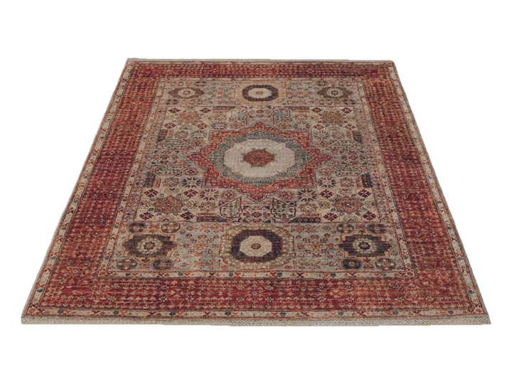 5' x 6' 7 Hand Knotted Mamluk Ziegler Rug