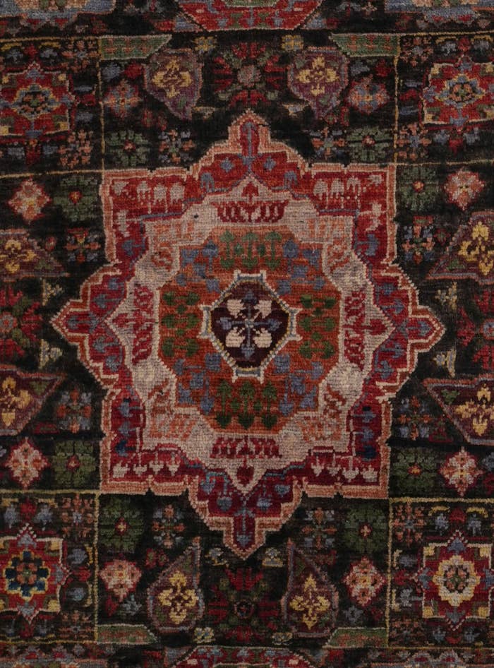 Detail image of 2' x 3' Hand Knotted Mamluk Ziegler Rug