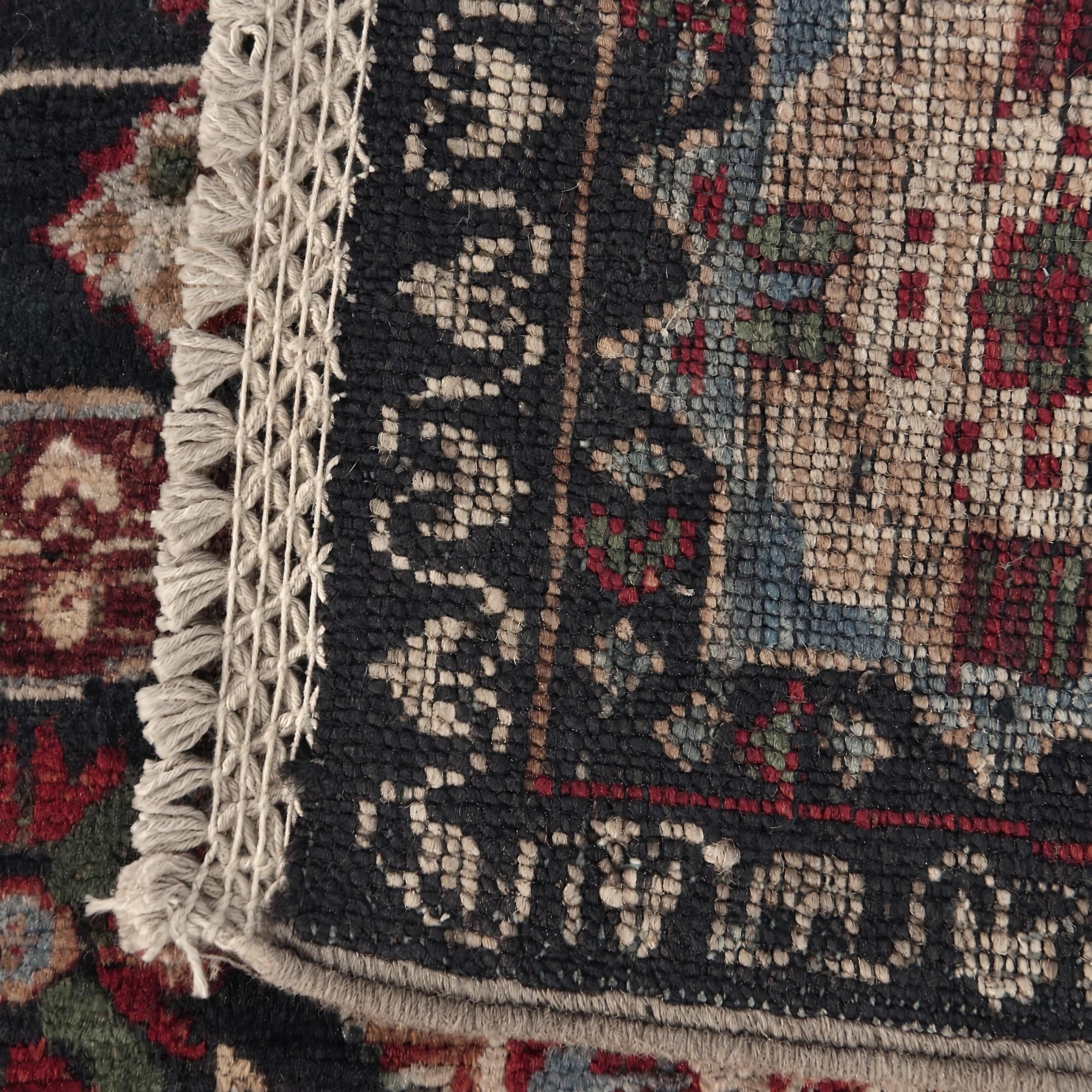 60cm x 90cm Hand Knotted Mamluk Ziegler Rug