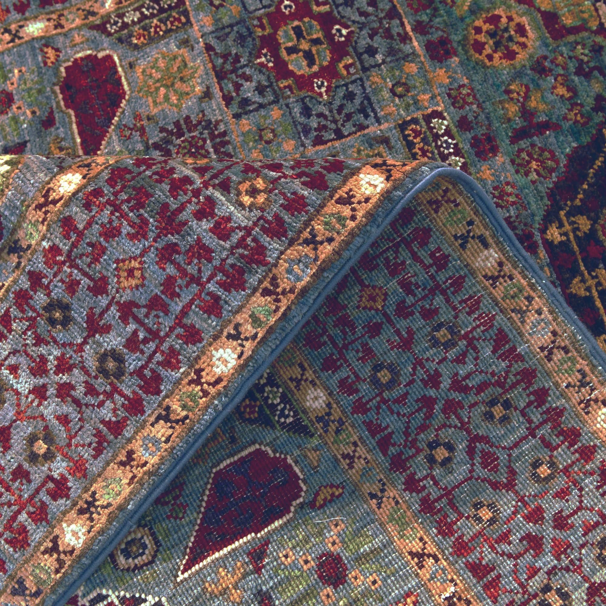 3' 5 x 5' Hand Knotted Mamluk Ziegler Rug