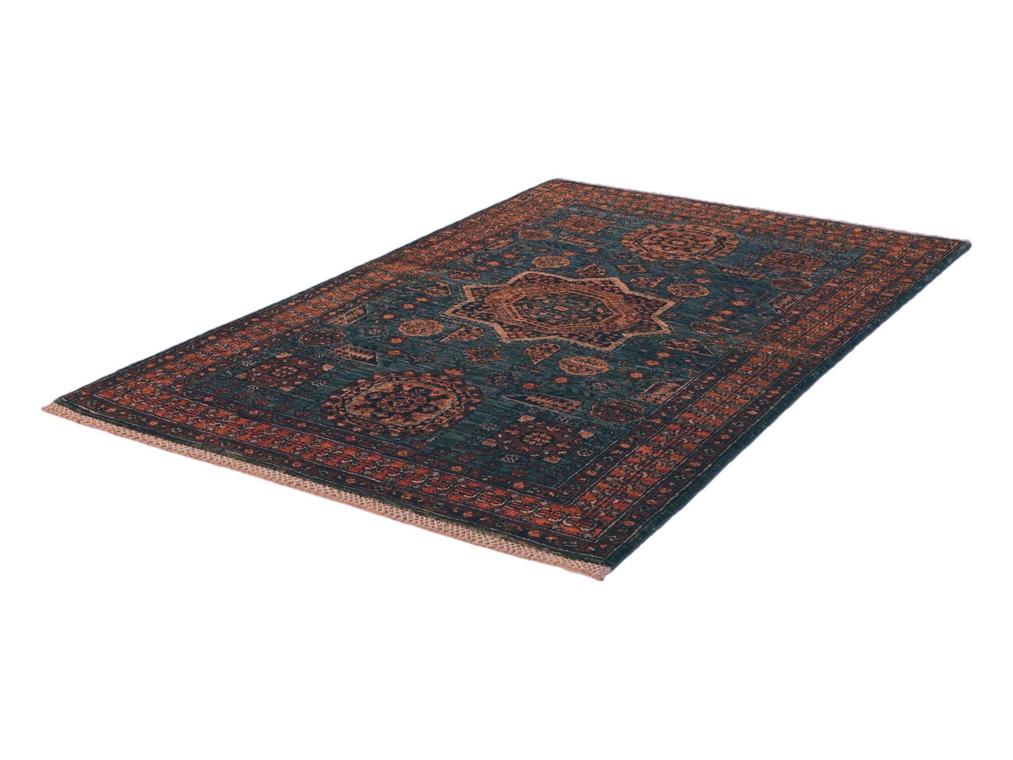 3' 6 x 5' 2 Hand Knotted Mamluk Ziegler Rug