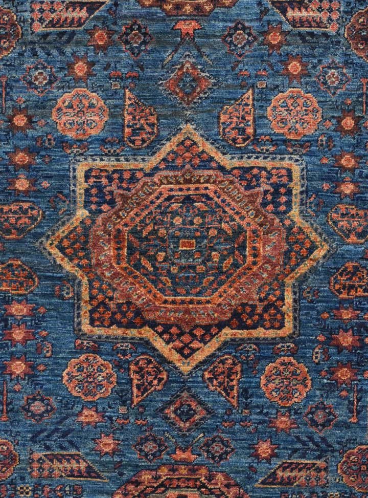 3' 6 x 5' 2 Hand Knotted Mamluk Ziegler Rug