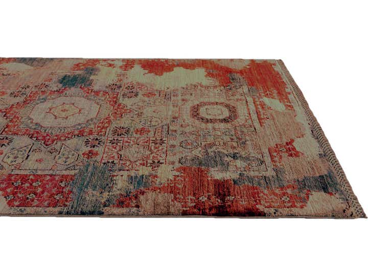 3' 4 x 5' Hand Knotted Mamluk Ziegler Rug