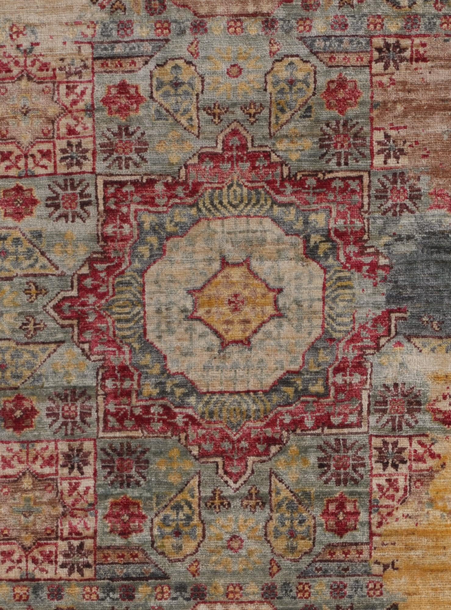 3' 4 x 5' Hand Knotted Mamluk Ziegler Rug