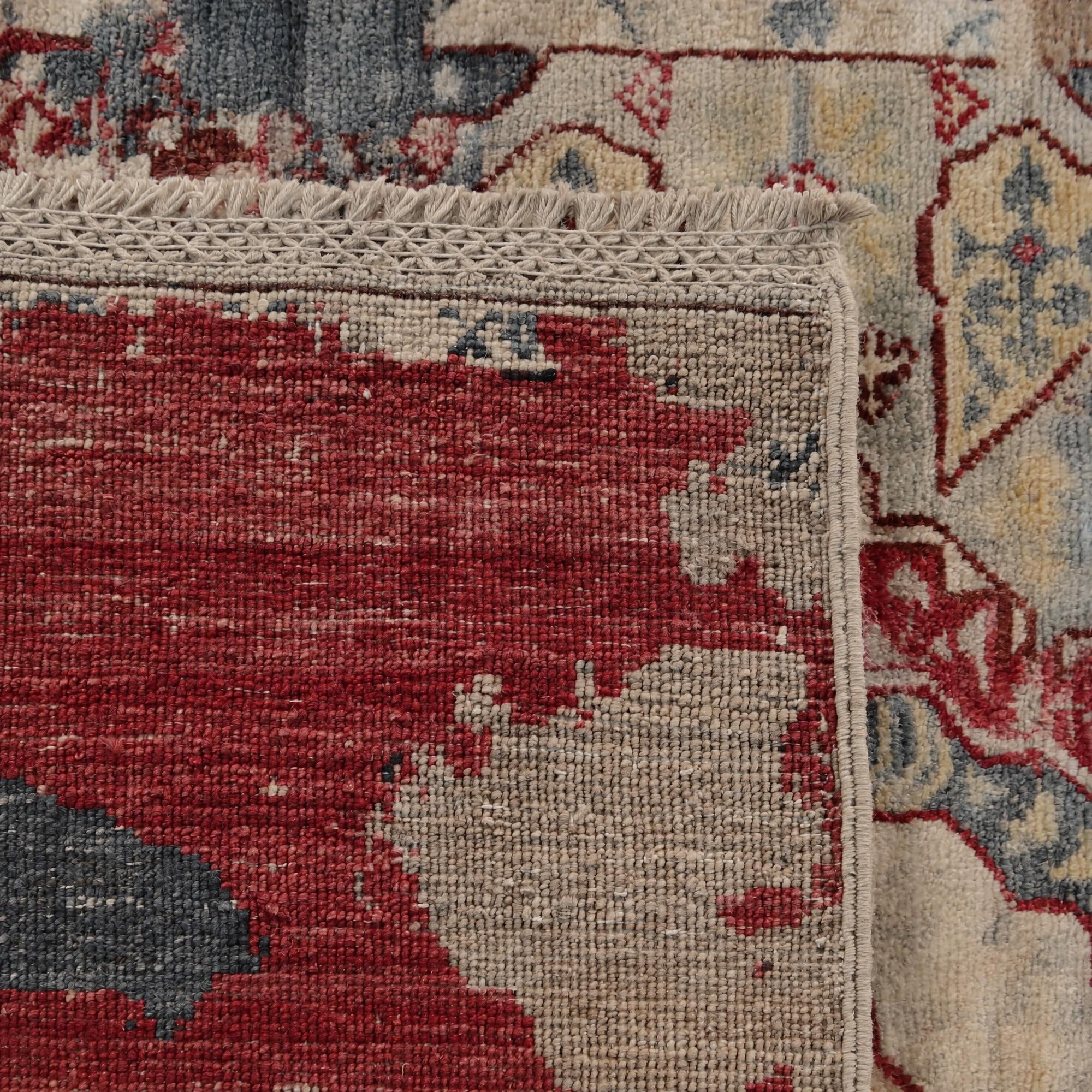 100cm x 150cm Hand Knotted Mamluk Ziegler Rug