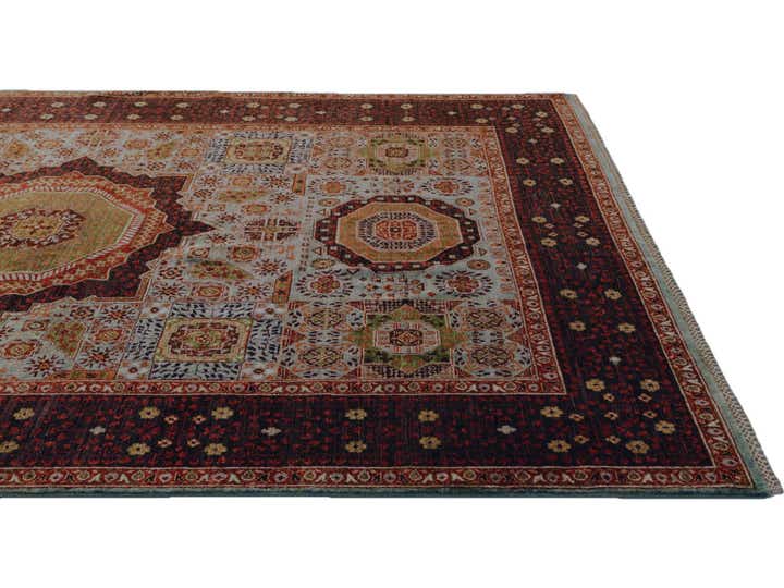 6' x 8' 10 Hand Knotted Mamluk Ziegler Rug
