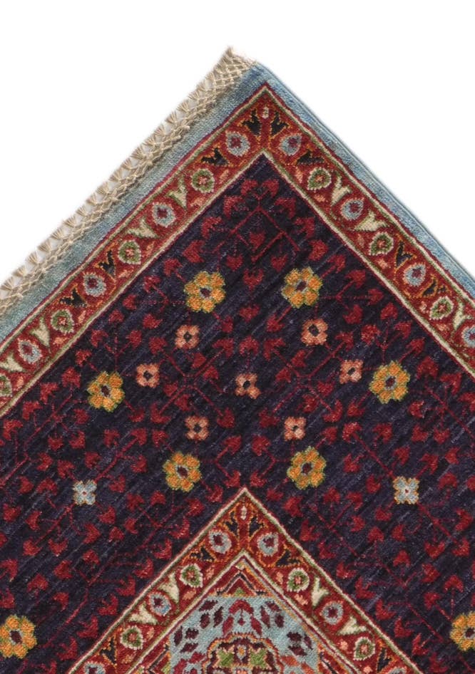Detail image of 6' x 8' 10 Hand Knotted Mamluk Ziegler Rug