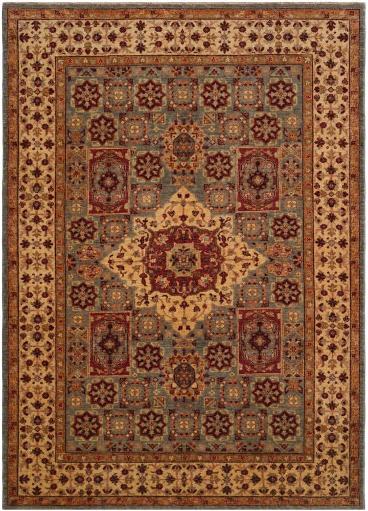 5' 7 x 7' 9 Hand Knotted Mamluk Ziegler Rug