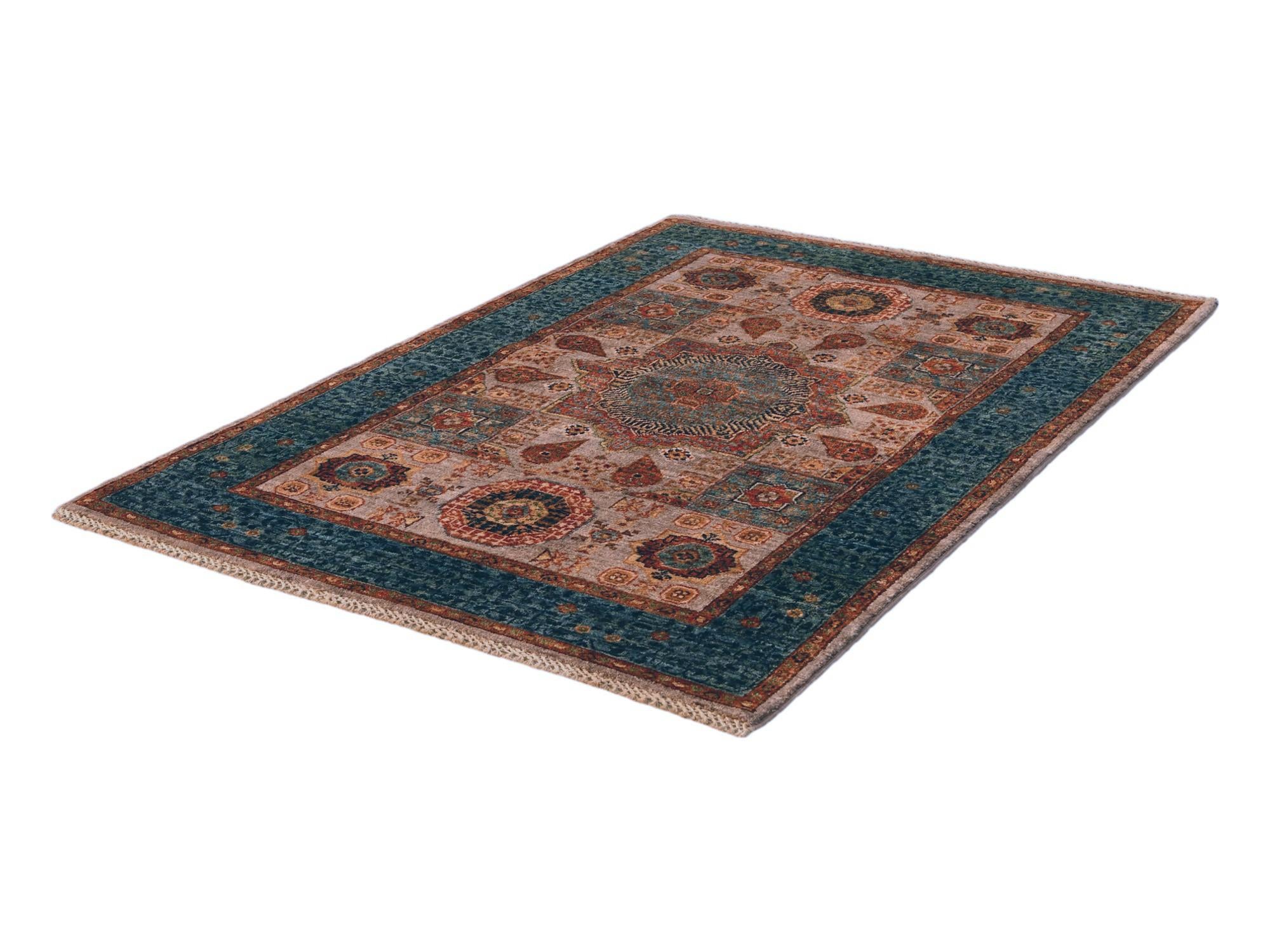 3' 7 x 5' Hand Knotted Mamluk Ziegler Rug
