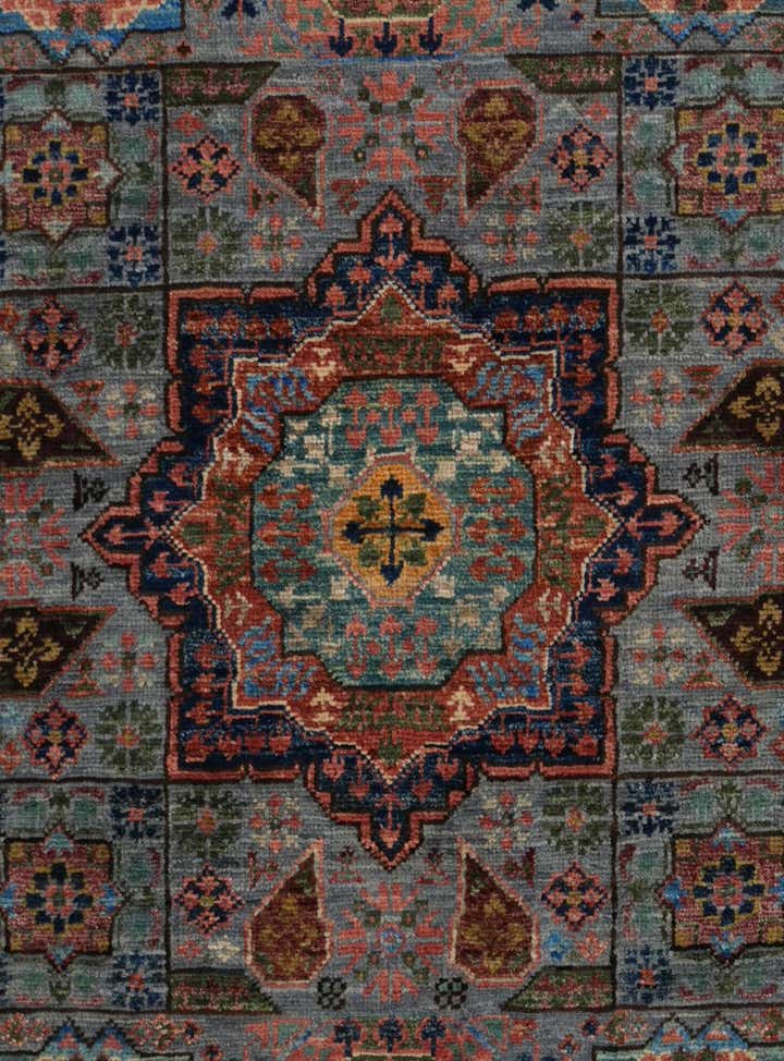 2' 1 x 3' 1 Hand Knotted Mamluk Ziegler Rug