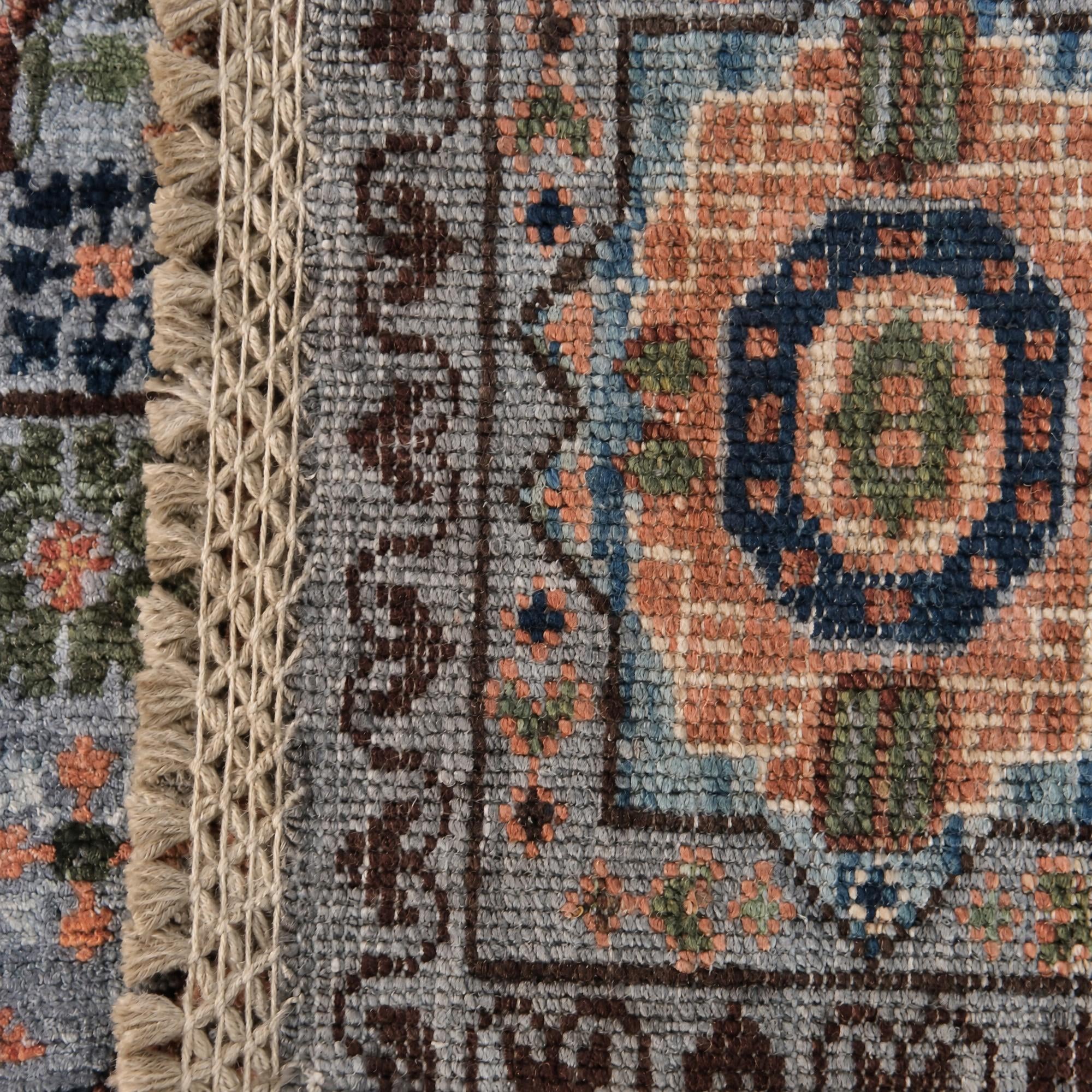 65cm x 95cm Hand Knotted Mamluk Ziegler Rug