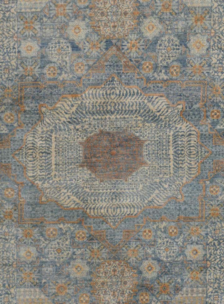 5' 8 x 7' 11 Hand Knotted Mamluk Ziegler Rug