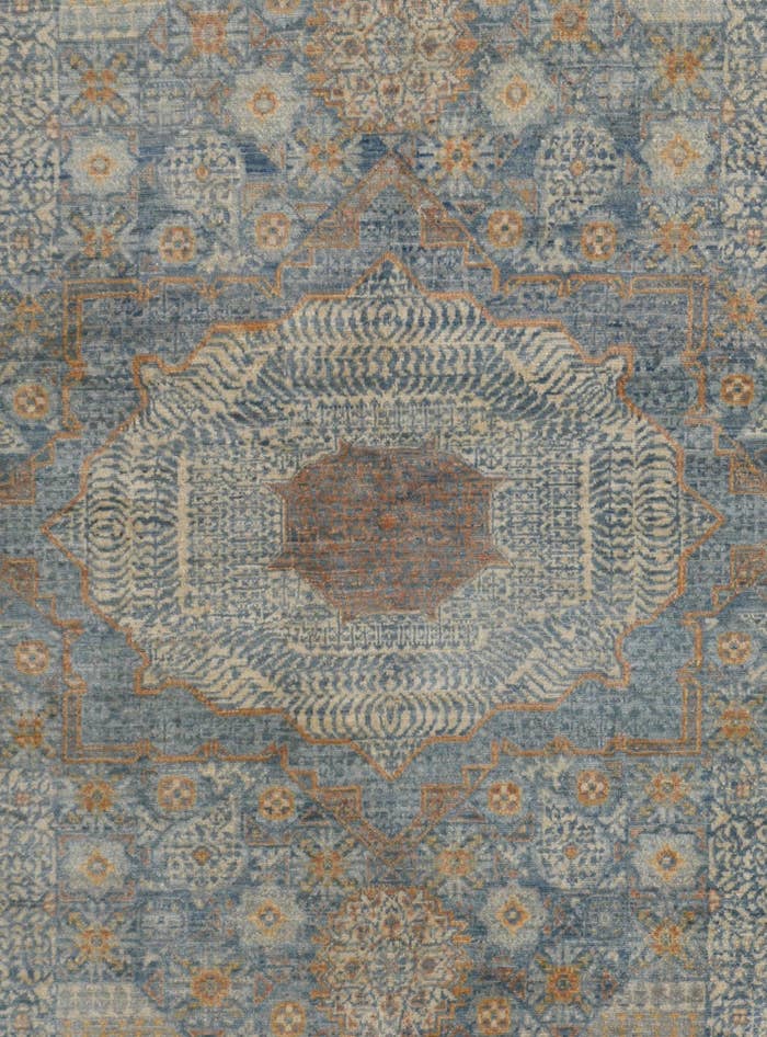Detail image of 5' 8 x 7' 11 Hand Knotted Mamluk Ziegler Rug