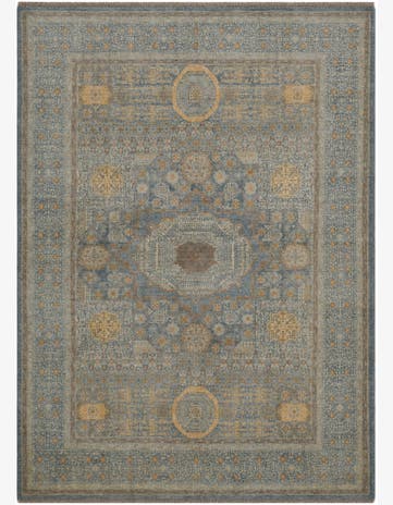 5' 8 x 7' 11 Hand Knotted Mamluk Ziegler Rug