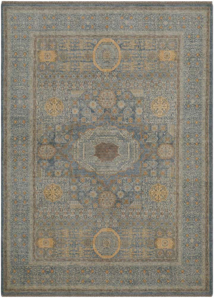 5' 8 x 7' 11 Hand Knotted Mamluk Ziegler Rug