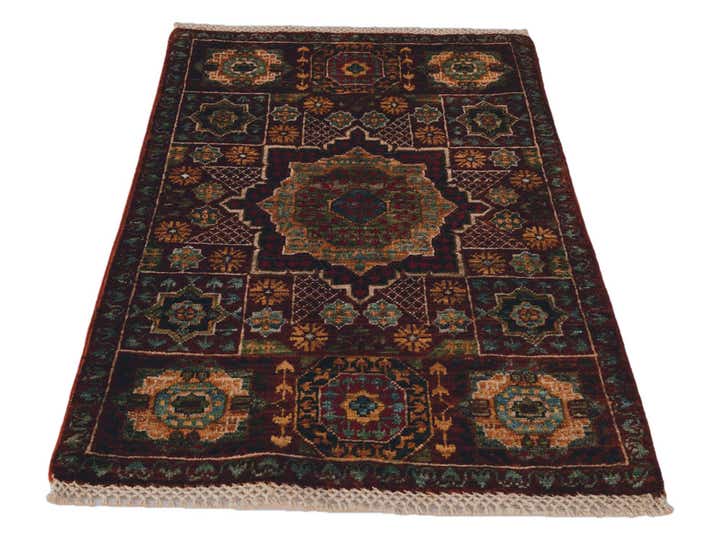 2' x 3' Hand Knotted Mamluk Ziegler Rug
