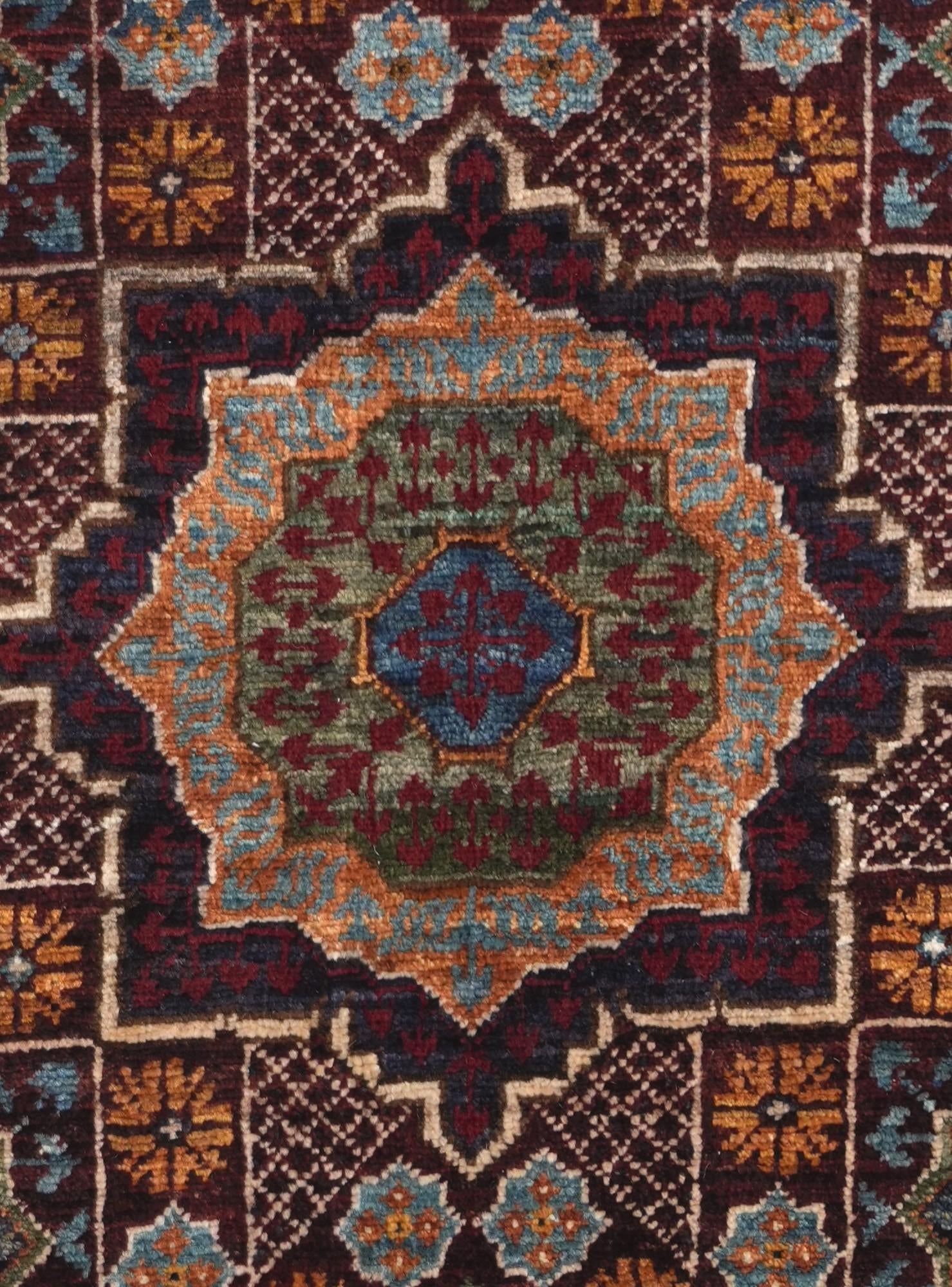 2' x 3' Hand Knotted Mamluk Ziegler Rug