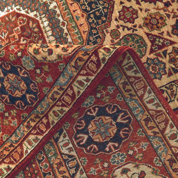 7' 5 x 9' 7 Hand Knotted Mamluk Ziegler Rug