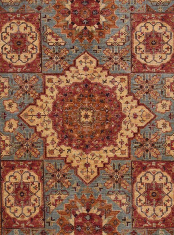 5' 5 x 7' 10 Hand Knotted Mamluk Ziegler Rug