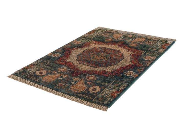 2' 1 x 3' Hand Knotted Mamluk Ziegler Rug