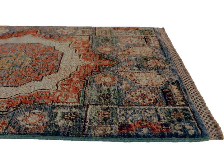 2' 1 x 3' Hand Knotted Mamluk Ziegler Rug