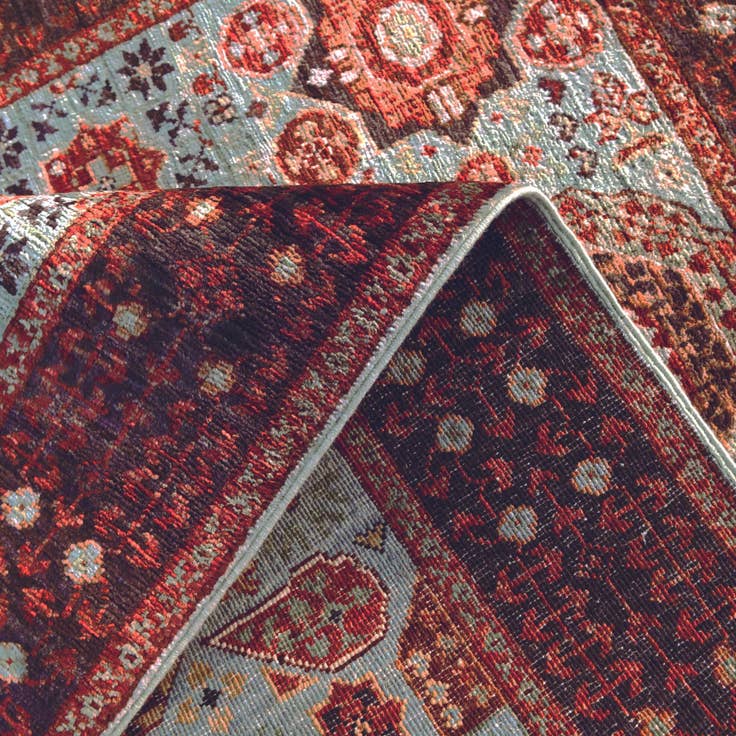 Detail image of 3' 5 x 5' Hand Knotted Mamluk Ziegler Rug