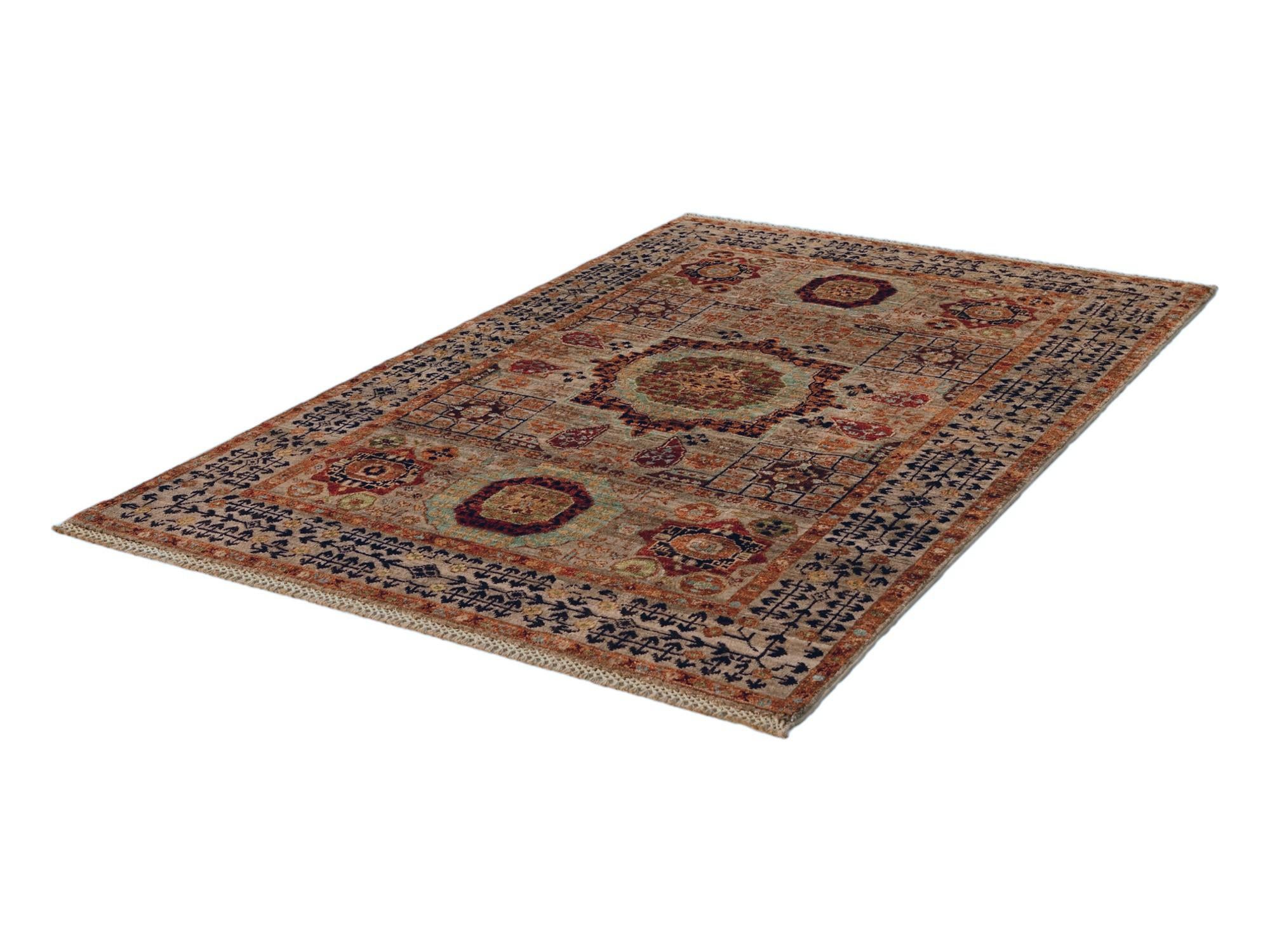 3' 5 x 5' Hand Knotted Mamluk Ziegler Rug