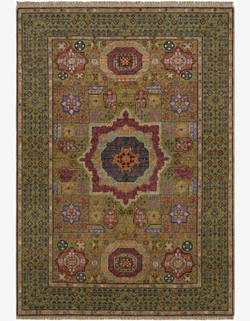 3' 5 x 4' 10 Hand Knotted Mamluk Ziegler Rug