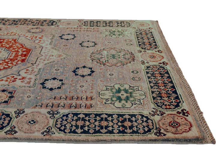 3' 5 x 5' 2 Hand Knotted Mamluk Ziegler Rug