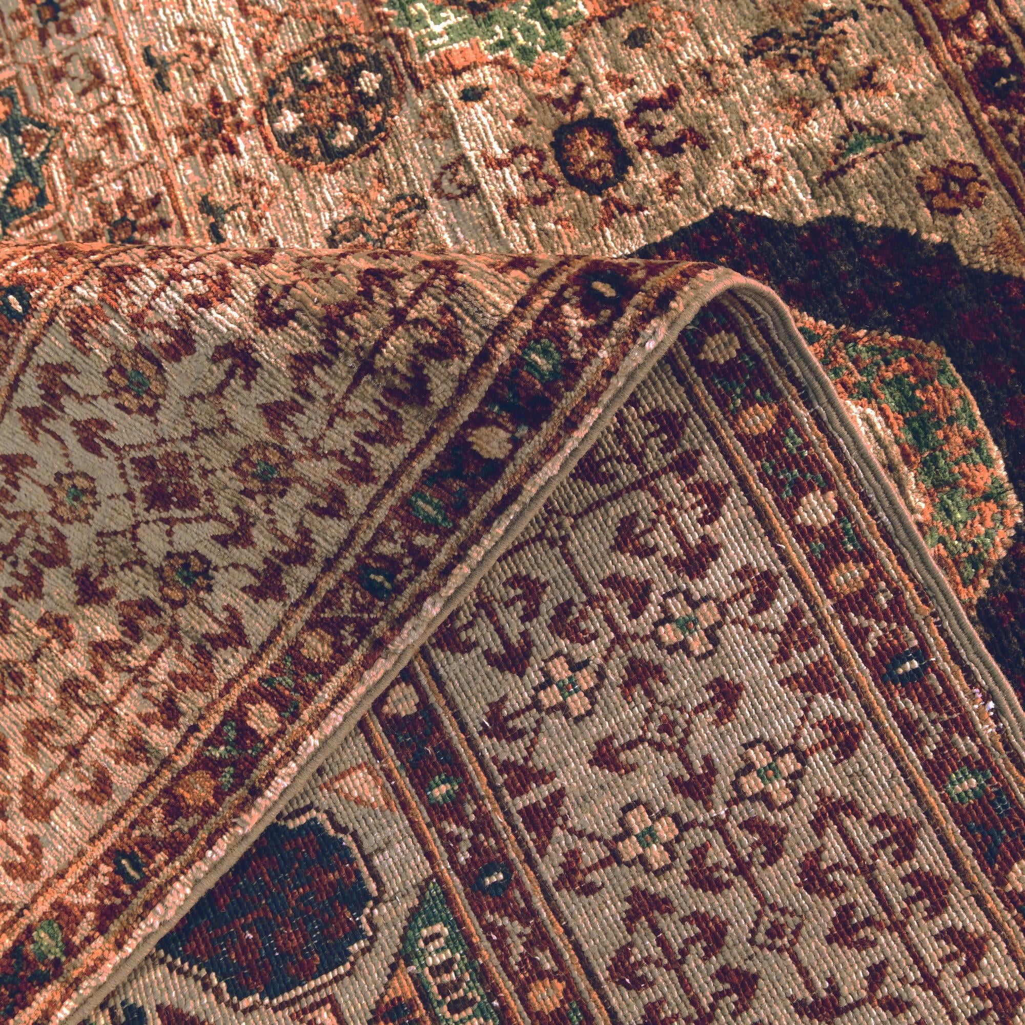 4' 1 x 5' 8 Hand Knotted Mamluk Ziegler Rug